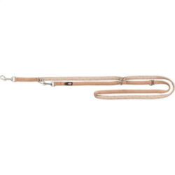 Trixie - Trixie Premium Adjustable Lead with Neoprene Padding - álítható póráz (mozaik mintás/karamell) M-L (2m/20mm)