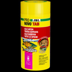 JBL - JBL ProNovo Tab - Tablettás alapeledel (M-es méret)  minden akváriumi hal részére (1-20cm) (1l/640g)