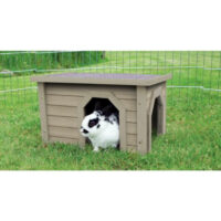 Trixie - Trixie Small Animal Home - Kültéri odú (zöld/szürke) rágcsálók részére (50x30x37cm)