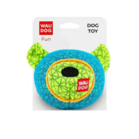 DOG PULLER - WAUDOG Fun Bear Toy - játék (medve / kék) kutyák részére (12x11cm)