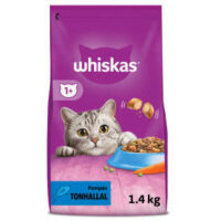 Mars-Nestlé - Whiskas Adult Tuna +1 - Szárazeledel (tonhallal) felnőtt macskák részére (1.4kg)