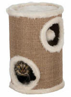 Trixie - Trixie Cat Tower Edoardo - torony kaparófa (krém) macskák részére (ø33cm
