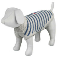 Trixie - Trixie Milton Dog Pullover - pulóver (szürke/kék) kutyák részére (XXS) 24cm - KIFUTÓ TERM.