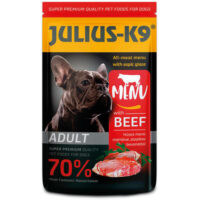 JULIUS-K9 PETFOOD - Julius-K9 Dog Adult Beef - nedveseledel (marha) felnőtt kutyák részére (125g)