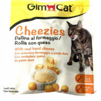 GIMPET - GimCat Cheezies tasty Ball - jutalomfalat (sajt) macskák részére (10g)