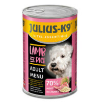 JULIUS-K9 PETFOOD - JULIUS K-9 konzerv kutya 1240g Bárány-rizs (Lamb&Rice)