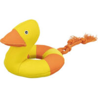 Trixie - Aqua Toy Duck on Rope - játék (úsztatható) kutyák részére (20cm/36cm)