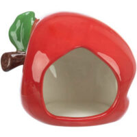 Trixie - Trixie Ceramic House apple - kerámia ház (alma formájú) egerek és hörcsögök részére (Ø13x10x10m)