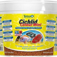 Tetra - Tetra Cichlid Color Mini  - díszhaltáp minden kisebb sügér számára (10l)