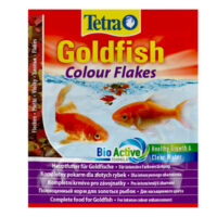 Tetra - Tetra Goldfish Colour Flakes - táplálék aranyhalak számára (12g)