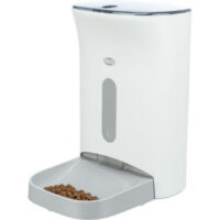 Trixie - Trixie TX8 Smart Automatic Food Dispenser - automata etető (fehér/szürke)  4.5 l (24×38×19cm)