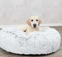 Trixie - Trixie Harvey Bed - kerek fekhely (fehér/fekete) kutyák részére (Ø100x70cm)