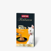 Animonda - Animonda Feinsten with Chicken + Cat grass Snack-Cream - kiegészítő eleség (csirke+macskafű) Felnőtt macskák részére (6x15g)