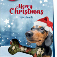 Trixie - Trixie Xmas Christmas Mini Hearts - jutalomfalat (csirke) kutyák részére (140g)
