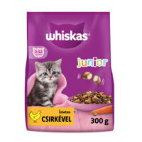 Mars-Nestlé - Whiskas Junior Chicken - Szárazeledel (csirkehússal) kölyök macskák részére (300g)
