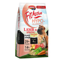 FitActive - FitActive ORIGINALS 4kg PUPPY&JUNIOR HYPOALLERGENIC Lamb&Spring Veggies