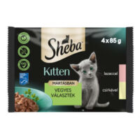 Mars-Nestlé - Sheba Kitten Selectie Mix - alutasakos mártásban (lazac