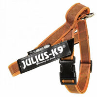 JULIUS-K9 - Julius K-9 Color&Gray IDC Hevederhám 0-ás méret (narancs) 57-74cm