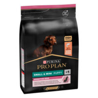 Mars-Nestlé - PRO PLAN Small&Mini Puppy Sensitíve Skin - száraztáp (lazac) kölyökkutyák részére (3kg)