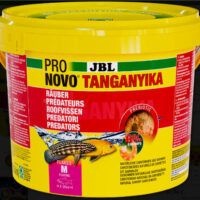JBL - JBL ProNovo Tanganyika Flakes "M" - 8-20 cm-es akváriumi alaptáppehely ragadozó sügéreknek (5