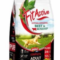 FitActive - FitActive PURE SMALL Hypoallergenic Beef-Rosehip - száraztáp (marha