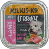 JULIUS-K9 PETFOOD - Julius-K9 Dog Terrine Adult Lamb&Carrot - nedveseledel (bárány