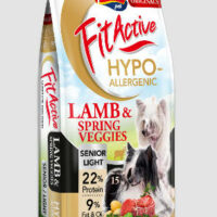 - FitActive ORIGINALS SMALL BREED 15kg SENIOR/LIGHT HYPOALLERGENIC Lamb&Spring Veggies