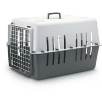 SAVIC - SAVIC PetCarrier 4 - szállítóbox (szürke) kutyák és macskák részére (max:15kg) 66x47x43cm
