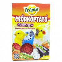 TRÓPUS - Trópus csőrkoptató - ízesített (zöldséges) díszmadarak részére (2x35g)