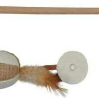 TRIXIE - Trixie Playing Rod whit Ball - játék macskapeca (labdás) macskák részére (50cm)