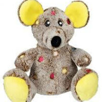 TRIXIE - Trixie Mouse Plush Toy - plüss játék (pöttyös egér) kutyák részére (17cm)