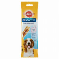 Pedigree - Pedigree DentaStix 10-25kg - jutalomfalat (fogtisztító) Közepes testű kutyák részére (3db/77g)
