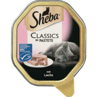 Mars-Nestlé - Sheba Adult Alutálcás - Lazac pástétom (85g)