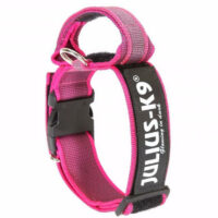 JULIUS-K9 - Julius K-9 Color&Gray nyakörv (50mm/49-70cm) szürke-pink