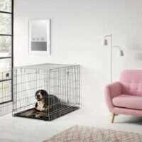 SAVIC - SAVIC Dog Residence - szobakennel (fém) kutyák részére (118x76x88cm)