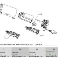 Aqua-el - AquaEl Oxypro 150 Repair Kit - alkatrész