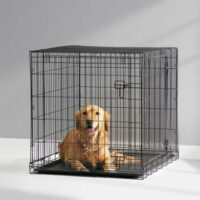 SAVIC - SAVIC Dog Cottage - ketrec (fekete) kutyák részére (107x72x79cm)