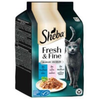 Mars-Nestlé - Sheba Adult Alutasakos Halas (6x50g)