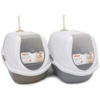 Comfy - Comfy Easy Cat - fedeles macska wc (latte) 54x40x40cm