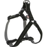 TRIXIE - Trixie Softline Elegance Harness - hám (fekete/grafit) kutyák részére (XS-S) 30-40cm/10mm