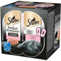 Mars-Nestlé - Sheba Perfect Portions - alutálkás (pástétom lazaccal) macskák részére (6x37.5g) 225g