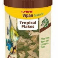 Sera - Sera Vipan nature - lemezes táplálék díszhalak számára (100ml)