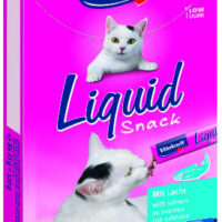 Vitakraft - Vitakraft Cat Liquid Snack - jutalomfalat szósz (lazac) macskák részére (6+2x15g) +33%