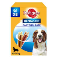 Pedigree - Pedigree DentaStix Medium (10-25kg) - jutalomfalat (fogtisztító) közepes testű kutyák részére (56db/#
