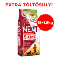 FitActive - AKCIÓS Túltöltött FitActiveNEXT Hypoallergenic Adult FIVE REDS (15 + 1