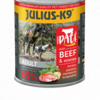 JULIUS-K9 PETFOOD - Julius-K9 konzerv Adult - nedveseledel (marha