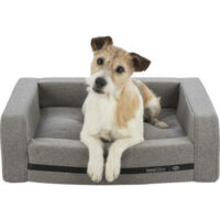 TRIXIE - KT24:Trixie CityStyle Sofa - szögletes fekhely (világosszürke) kutyák részére (90x70cm)