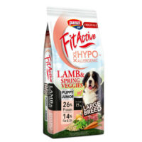 FitActive - FitActive ORIGINALS 15kg PUPPY&JUNIOR LARGE BREED HYPOALLERGENIC Lamb&Spring Veggies