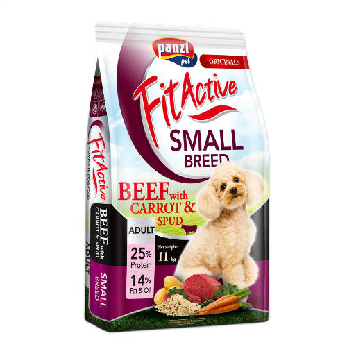 FitActive - FitActive ORIGINALS SMALL BREED 11kg REGULAR Beef with Carrots and Spud FitActive - FitActive ORIGINALS SMALL BREED 11kg REGULAR Beef with Carrots and Spud