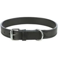 TRIXIE - KT25.Trixie Active Collar - bőr nyakörv (fekete) kutyák részére (XL)47-54cm/25mm(KIZÁRÓLAG RENDELÉSRE!)